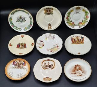 LOT 158 (32907) Est R1000 to R3000 - An Extensive Collection of Commemorative Royal Memorabilia of various manufactories and dates (87pcs)