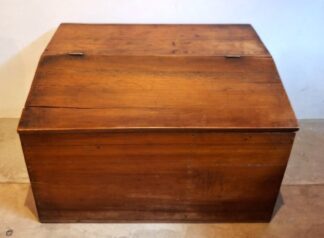 LOT 185 (32911) Est R3000 to R6000 - A 19th Century Rustic Cape Yellowwood Two-Division Meelkis/ Flour Chest