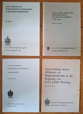 LOT 422 () Est R100 to R300 - A Collection of 5 x Issues of the Genl. J.B.M. Hertzog-Gedenklesings