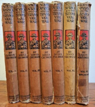 LOT 369 () Est R500 to R1500 - CRESWICKE L. - South Africa and the Transvaal War. Volumes I - VII