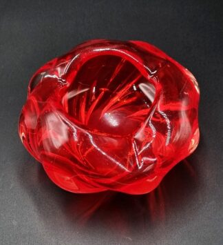 LOT 102 (32804) Est R300 to R600 - An Italian Murano Ruby Glass Sweetbowl