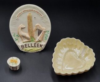 LOT 63 (32907) Est R300 to R600 - An Irish Belleek porcelain Plaque