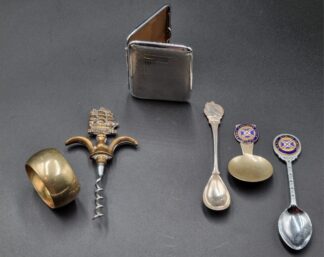 LOT 47 (32907) Est R300 to R600 - A Collection of 20th Century Shipping Line Souvenirs (6pcs)