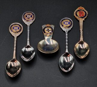 LOT 48 () Est R200 to R400 - A Collection of 20th Century Commemorative Union Castle and Shipping Line Souvenirs (5pcs)