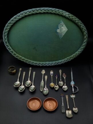 LOT 163 (32914) Est R100 to R300 - A Scarce Commemorative English 1937 Coronation Tea Tray