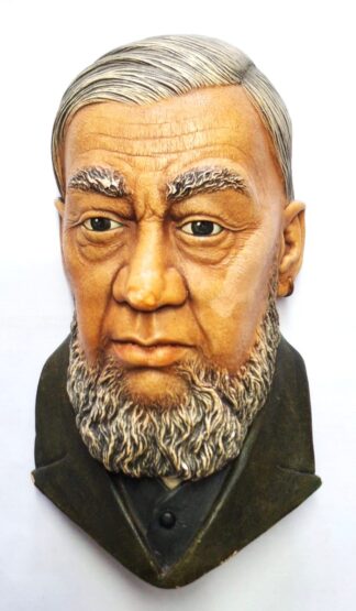 LOT 331 () Est R5000 to R15000 - A Rare 1962 Bossons Wall Mask / Figure of Paul Kruger