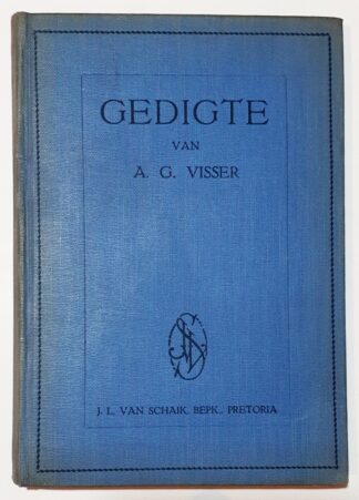 LOT 561 (31091) Est R100 to R300 - VISSER A.G. - Gedigte