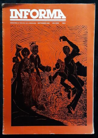 LOT 502 (31095) Est R100 to R300 - Informia Art Magazine - Vol. XXVII No.8 September 1980