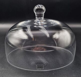 LOT 99 (32862) Est R300 to R600 - A Finnish Arabia Wartsila Nuutajärvi Glassworks  Luna Glass Cheese Bell/Dome circa 1970s
