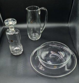 LOT 98 (32862) Est R500 to R1500 - A Collection of Mid 20th Century  German Richard Süssmuth Glassware (4pcs)