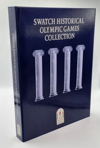 LOT 391 (32581) Est R3000 to R6000 - A Swiss-made Swatch Olympic Box Wristwatch Set