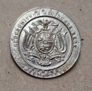 LOT 210 (32582) Est R100 to R300 - 1 x  N.H.S.V. Nederduitsch Hervormde Kerk Afrika Commemorative Silver Lapel Medallion