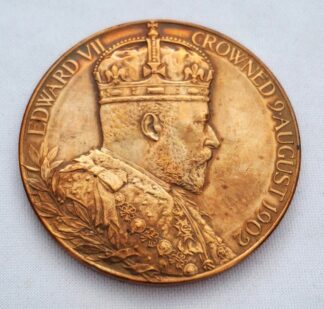 LOT 232 (32907) Est R300 to R600 - 1 x 1902 Bronze Edward VII and Alexandra Commemorative Coronation Medal