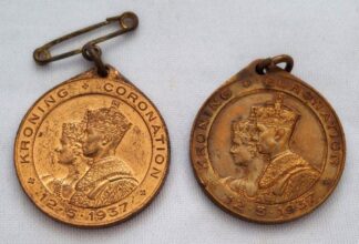 LOT 234 (32907) Est R100 to R300 - 1 x 1937 South Africa Bloemfontein King George VI and Queen Elizabeth Coronation Commemorative Medal