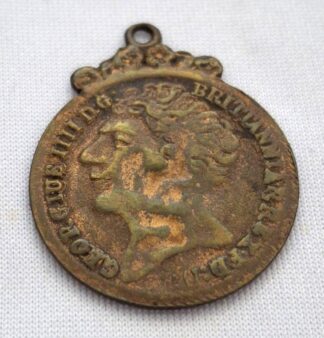 LOT 244 (32907) Est R100 to R300 - 1 x 1823 Bronze George IV Pendant Medal