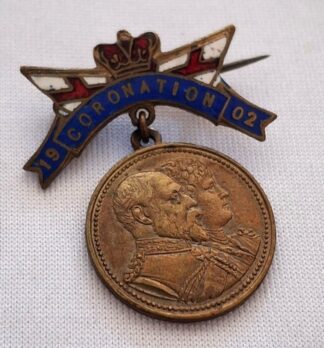 LOT 259 (32907) Est R50 to R150 - 1 x 1902 Coronation of King Edward VII and Queen Alexandra Commemorative Medal