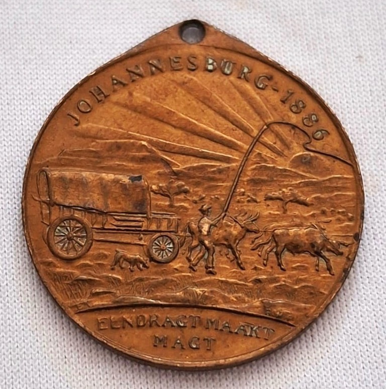 LOT 273 (32907) Est R50 to R150 – 1 x 1936 Johannesburg Empire Exhibition Commemorative Medal - Image 2