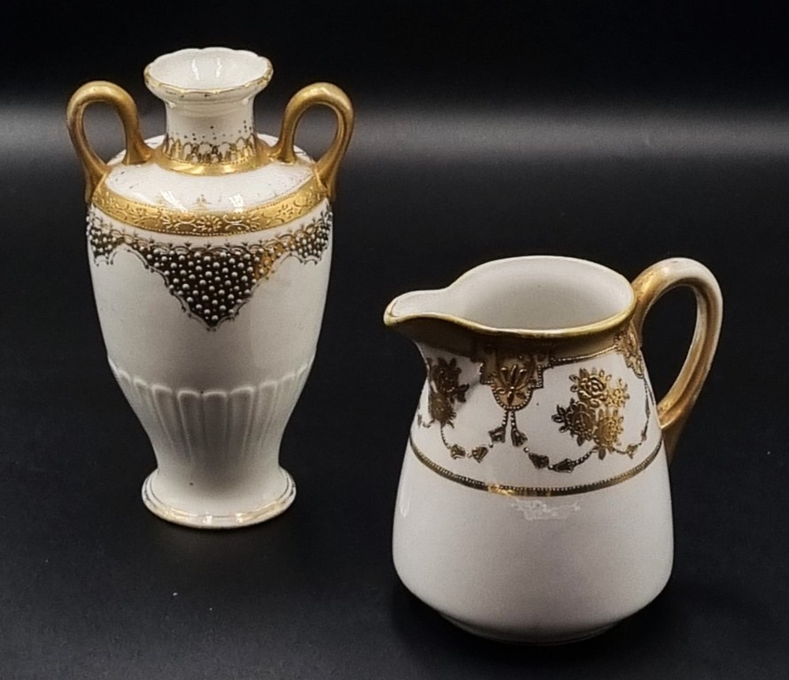 LOT 136 (32935) Est R1000 to R3000 – A Collection of Early 20th Century Japanese Noritake porcelain circa 1910-1930s (7pcs) - Image 6