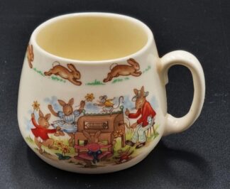 LOT 162 (33046) Est R200 to R400 - A Royal Doulton Bunnykins Nurseryware Child's Don Mug