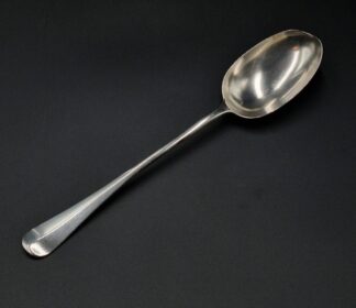 LOT 4 (329144) Est R3000 to R6000 - A Late Victorian Silver Hanoverian pattern Basting Spoon