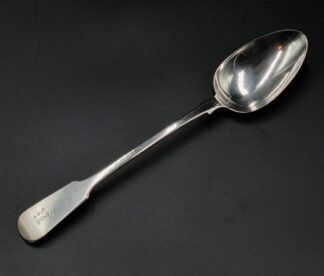 LOT 5 (329145) Est R2500 to R5000 - A George IV Silver Fiddle pattern Basting Spoon