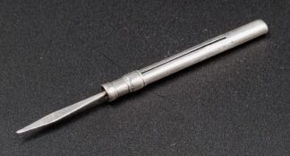 LOT 25 (32561) Est R300 to R600 - A Scarce George V Silver Retractable Toothpick