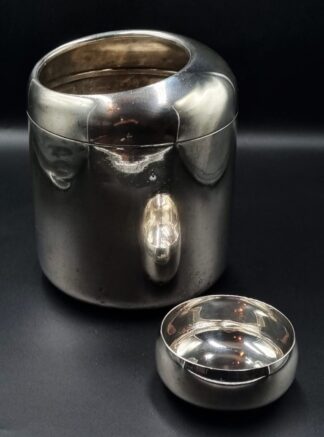 LOT 43 (33046) Est R1000 to R3000 - A Mid Century Modern French Christofle Silverplated Ice Bucket circa 1970s-1980s