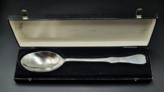 LOT 62 (33069) Est R500 to R1500 - A Norwegian Cast Pewter(Støpt Tinn) 18th Century-style Porridge Spoon