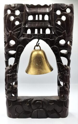 LOT 200 (33016) Est R1000 to R3000 - An Early 20th Century Late Chinese Republic Period (1912-1949) Temple Bell on Stand (Dinner/Tea Bell on Stand)