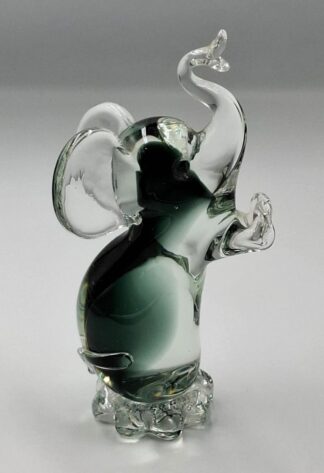 LOT 176 (33132) Est R300 to R600 - A Mid 20th Century Italian Murano Glass Baby Elephant Figurine