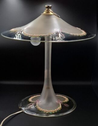LOT 169 (10000) Est R1000 to R3000 - A Mid 20th Century Glass Venetian Murano Table Lamp