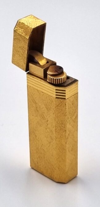 LOT 325 (3295123) Est R300 to R600 - A Vintage French Cartier Paris Plaque Or (Gold-plated) Cigarette Lighter circa 1970s-1980s