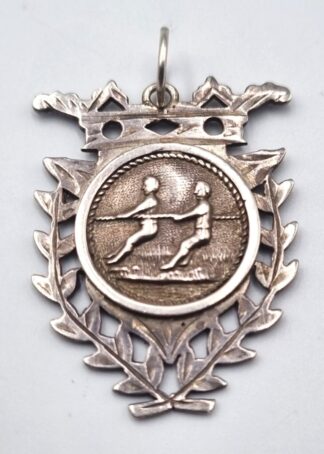 LOT 400 (33128) Est R1000 to R3000 - A Highly Important and Rare Late Victorian Gentleman's Anglo Boer War Period (1899-1902) Silver Fob Medal pertaining to the Siege of Kimberley