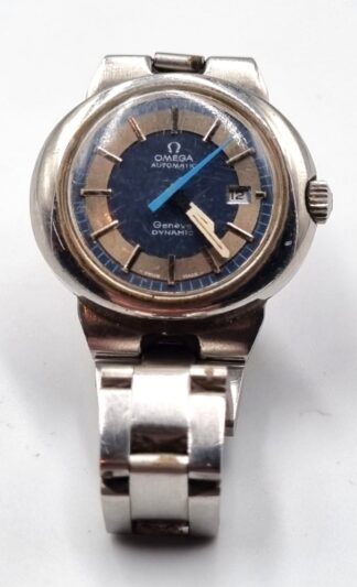 LOT 412 (32587) Est R1000 to R3000 - A Vintage Ladies Swiss-made Omega Automatic Genéve Dynamic Stainless Steel Cased Wristwatch circa 1970s
