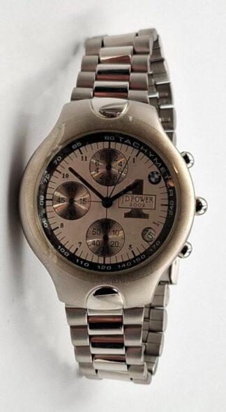 LOT 415 (32960) Est R500 to R1500 - A Unisex 1st Place 2002 European Plant Award BMW Rosslyn, South Africa Stainless Steel Cased  J D Power and Associates Quartz Presentation Wristwatch