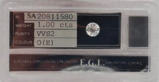 LOT 421 () Est R50000 to R75000 - A Certified Unset Loose RBC Natural Diamond Gemstone (1.00cts) (Cert no. SA 20811580)