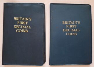 LOT 435 (32959N8) Est R100 to R300 - 2 x 1971 British First Decimal coin sets