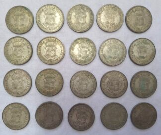 LOT 452 (N25) Est R12000 to R18000 - 76 x 1958 South African 2½ Shilling Coins