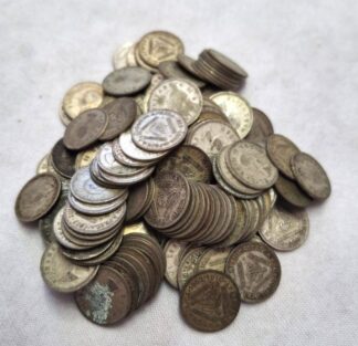 LOT 456 (N29) Est R2000 to R4000 - An Assorted Collection of South African 3 Pence Coins