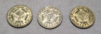 LOT 460 (32959N34) Est R50 to R150 - 1 x 1961 South African 5 Cents Coin