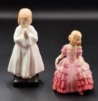 LOT 142 (32950) Est R300 to R600 - A Royal Doulton porcelain  Figurine, Bedtime