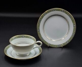 LOT 147 (33097) Est R800 to R1600 - 10 x Noritake Thurston pattern Tea Trios
