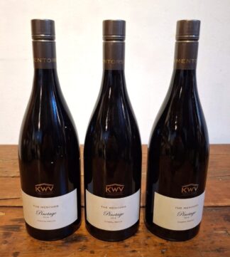 LOT 277 (33053LL3) Est R300 to R600 - 3 x 2014 KWV The Mentors Pinotage (750ml each)
