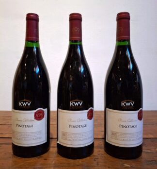LOT 278 (33053LL4) Est R300 to R600 - 3 x 2017 KWV The Classic Collection Pinotage (750ml each)