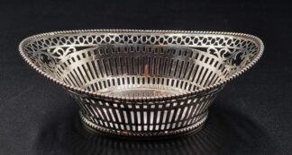 LOT 30 (32951) Est R2000 to R4000 - An Early 20th Century Dutch Silver Classical-style Sweetmeats Basket