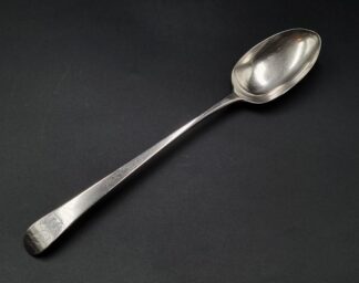 LOT 40 (329547) Est R2000 to R4000 - A George III Silver Old English pattern Basting Spoon