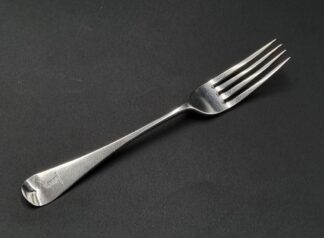LOT 53 (3295420) Est R500 to R1500 - A Mid Victorian Silver Old English pattern Dessert Fork