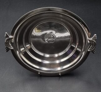 LOT 63 (32945) Est R300 to R600 - A Commemorative Post-war SA Voortrekker Monument 1949 Inauguration EPNS Sweetmeats Bowl