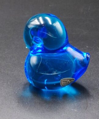 LOT 84 (32972) Est R200 to R400 - A Novelty Swedish Handiwork Konstglas Kronoberg Bluebird of Happiness Figurine circa 1960s-1980s