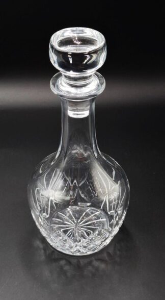LOT 97 (32974) Est R500 to R1500 - A Continental Crystal Club-shaped Spirit Decanter with capped mushroom stopper